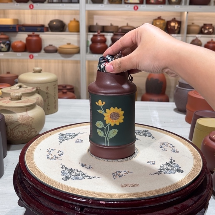 茶叶罐紫砂茶叶罐