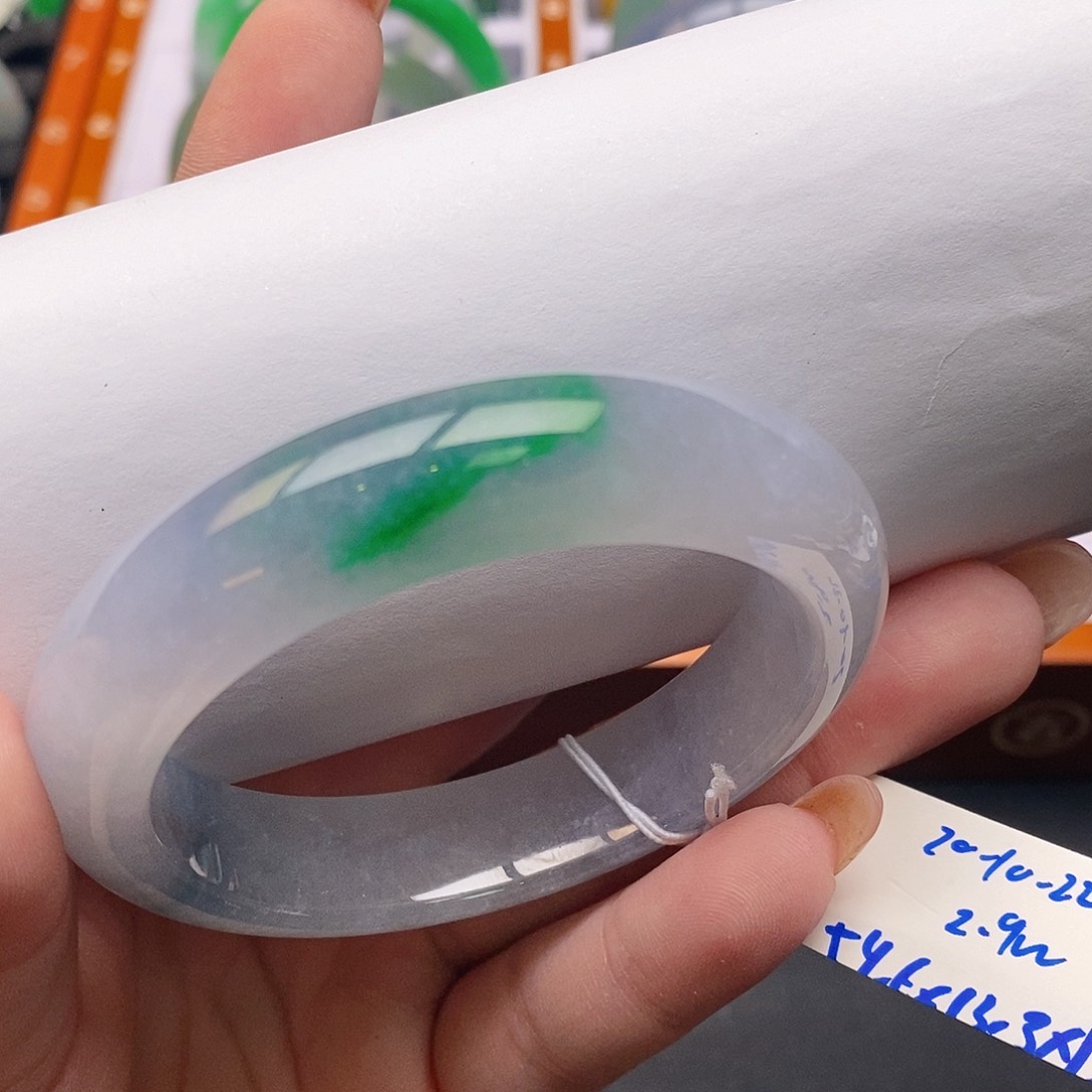 翡翠未镶嵌手镯54