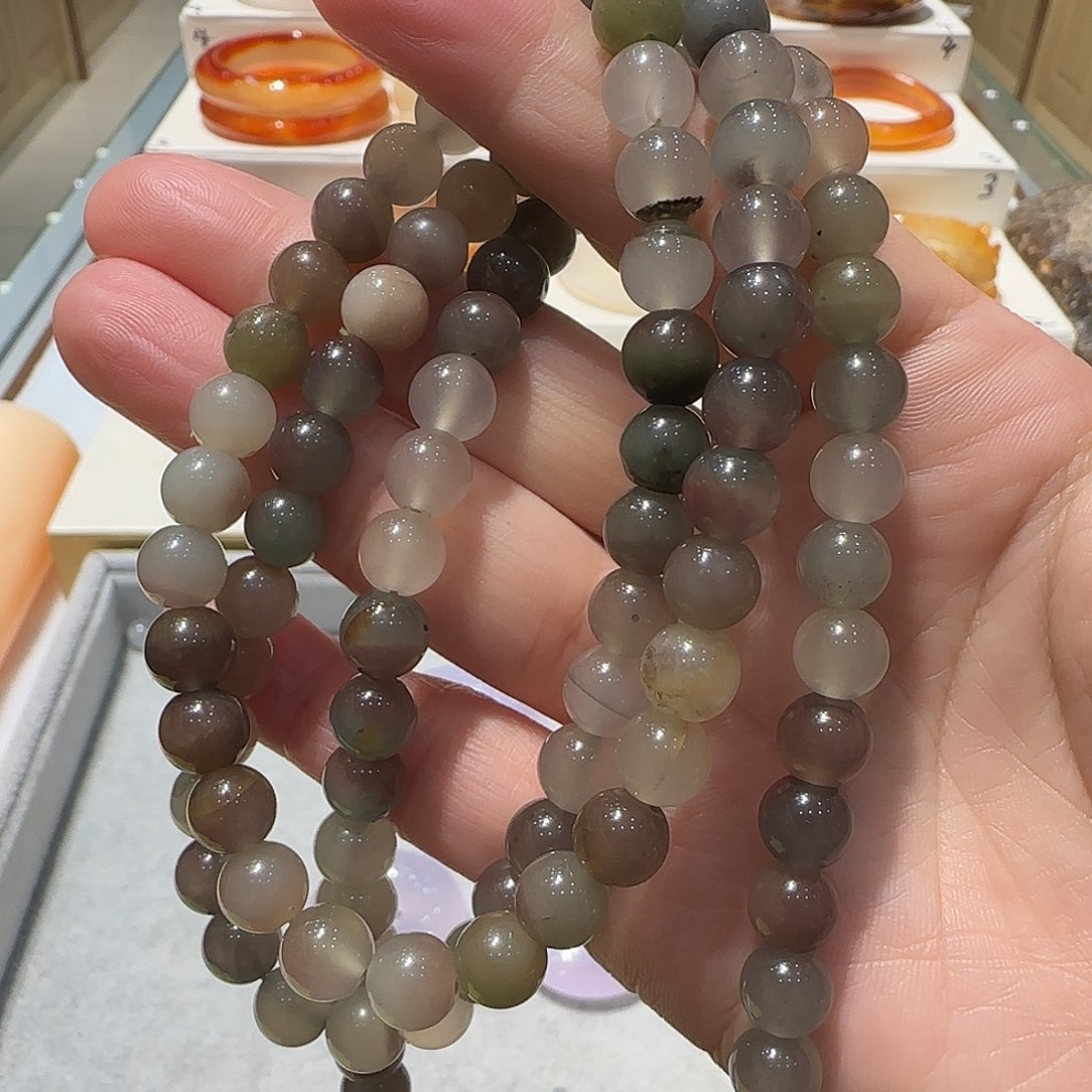 玛瑙/玉髓手链未镶嵌