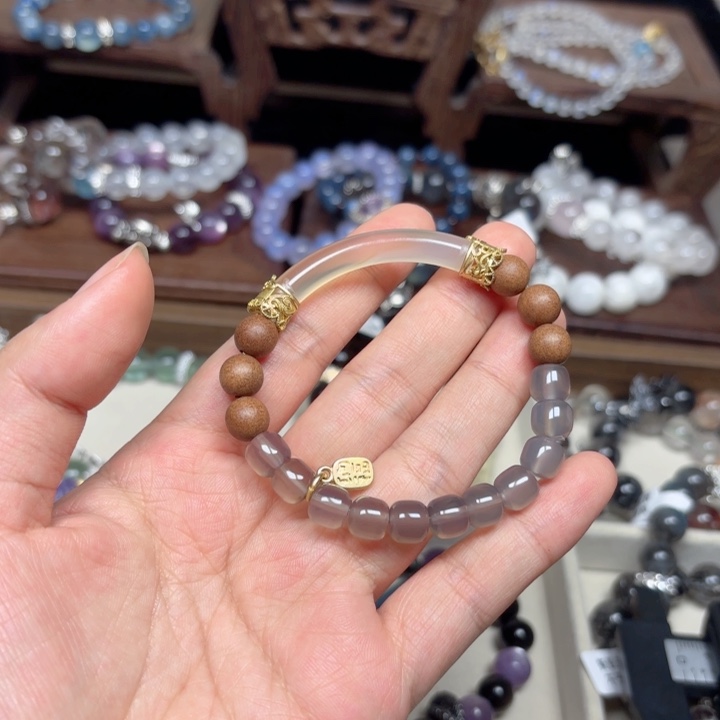 水晶手链未镶嵌金薇薇