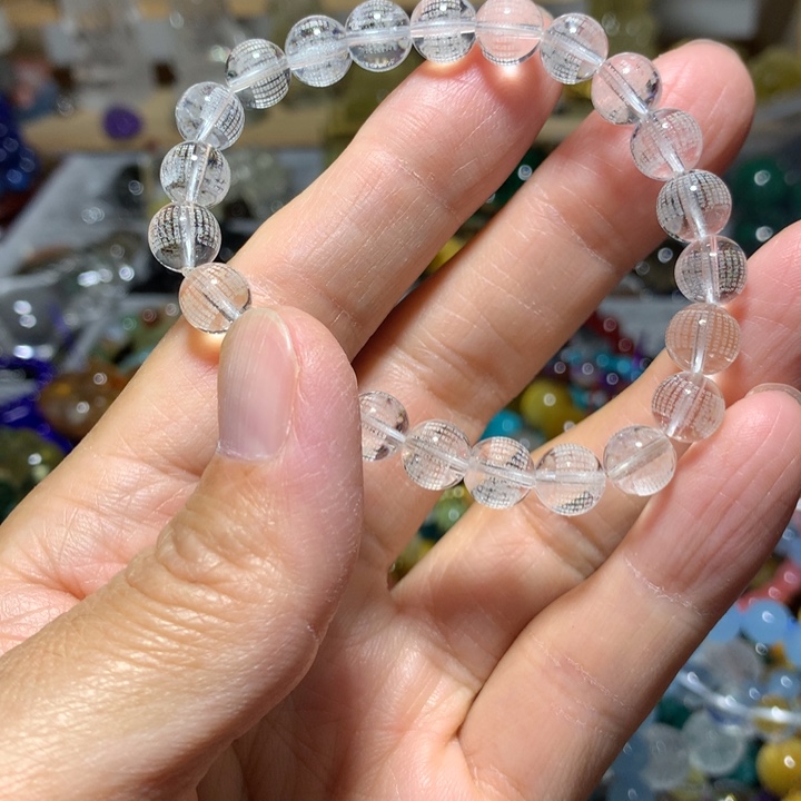 未镶嵌手链水晶8mm心经手串