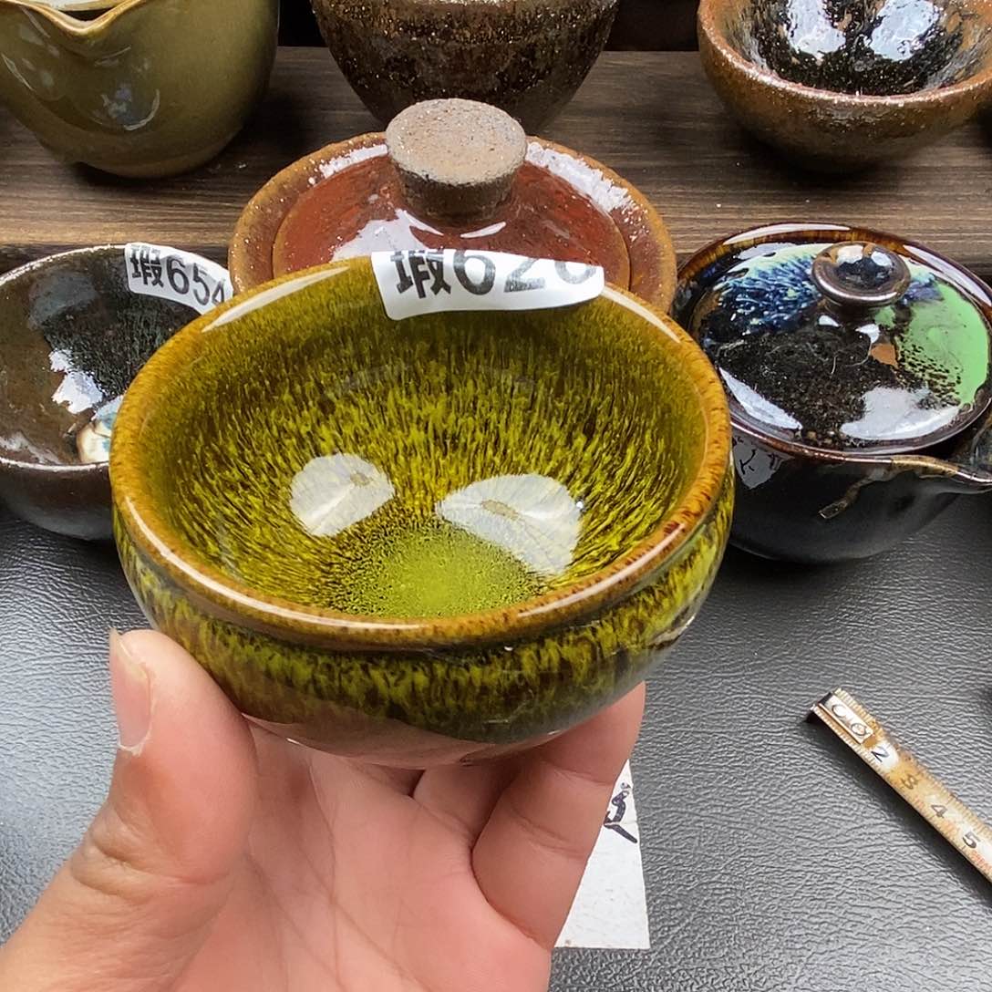 茶盏微瑕建盏主人杯子