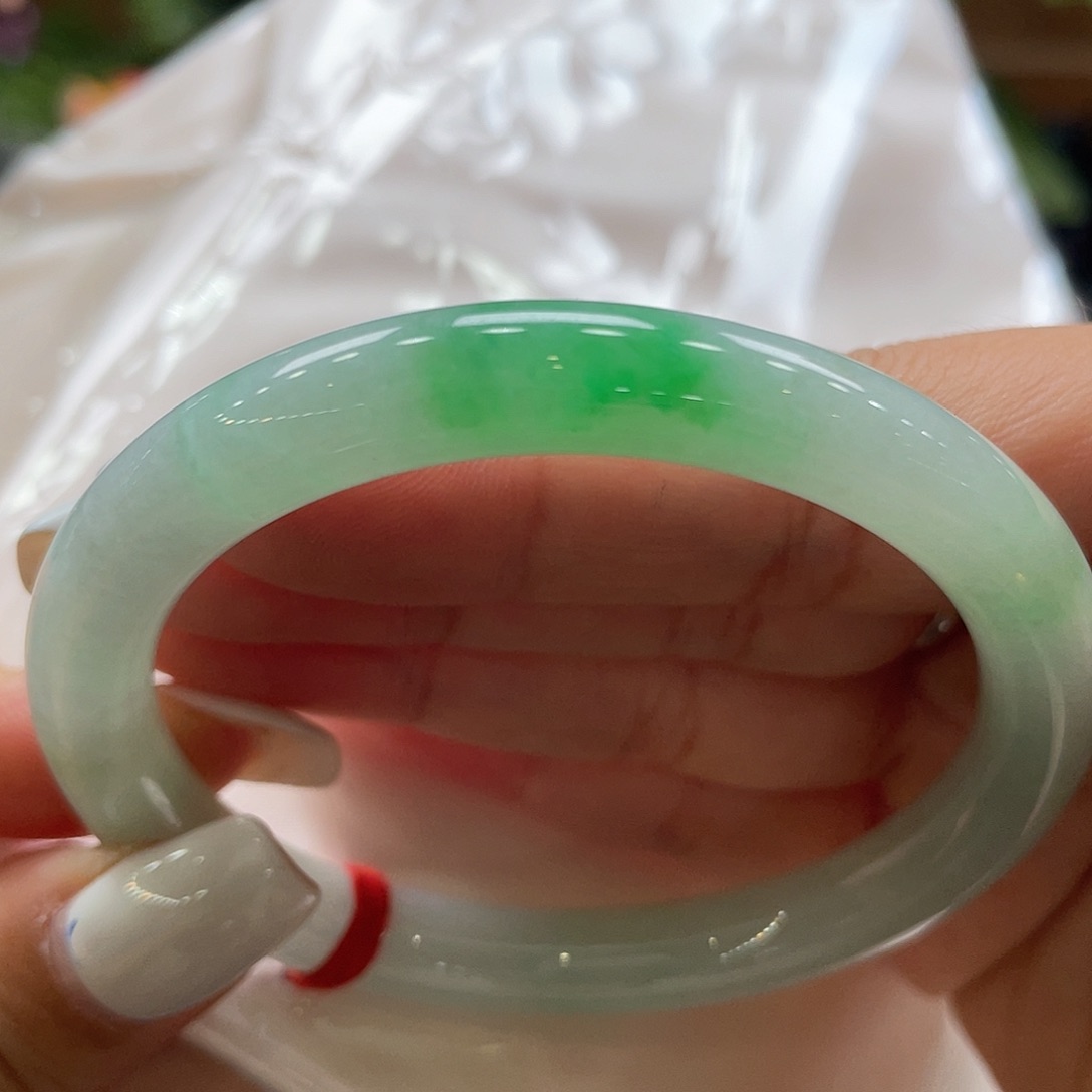 翡翠手镯未镶嵌13号54.5