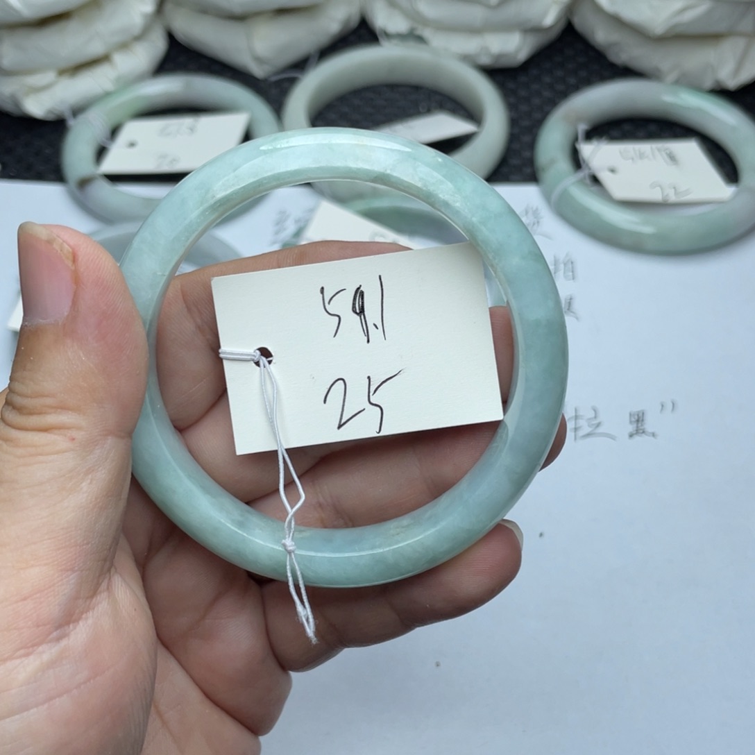 未镶嵌手镯翡翠翡翠手镯25