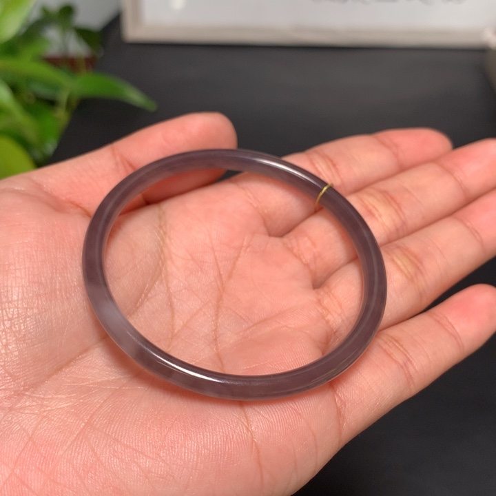 和田玉手镯未镶嵌53