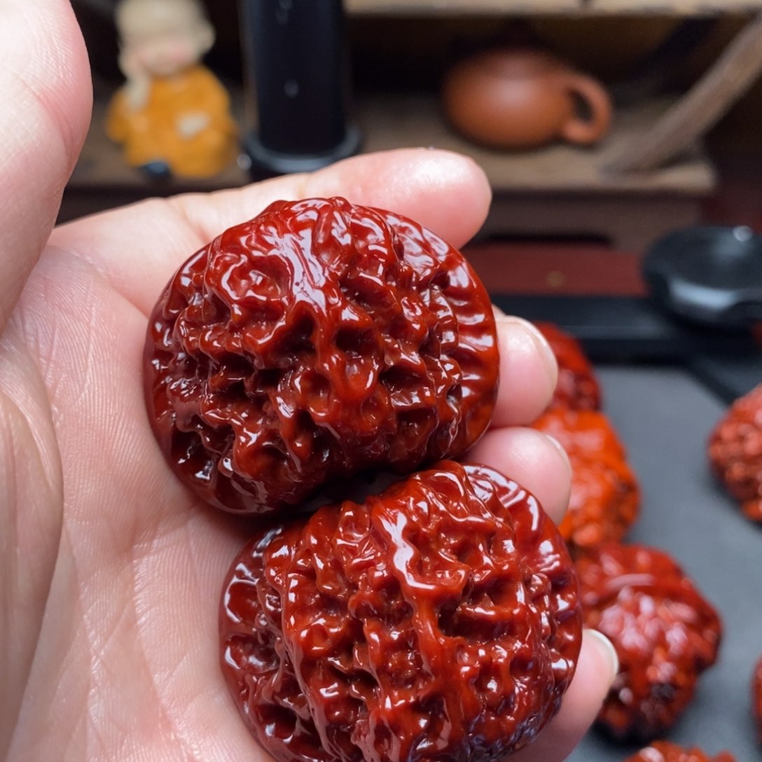 吊坠文玩核桃40和尚头