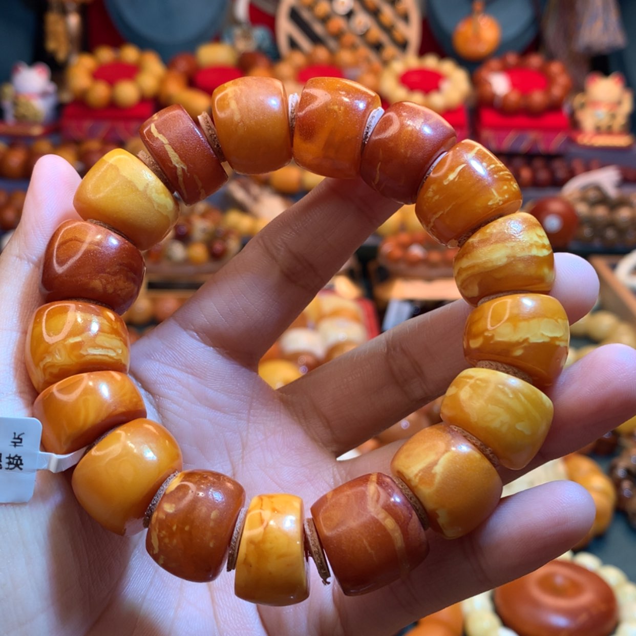 【闪购商品】蜜蜡手串未镶嵌蜜蜡手串