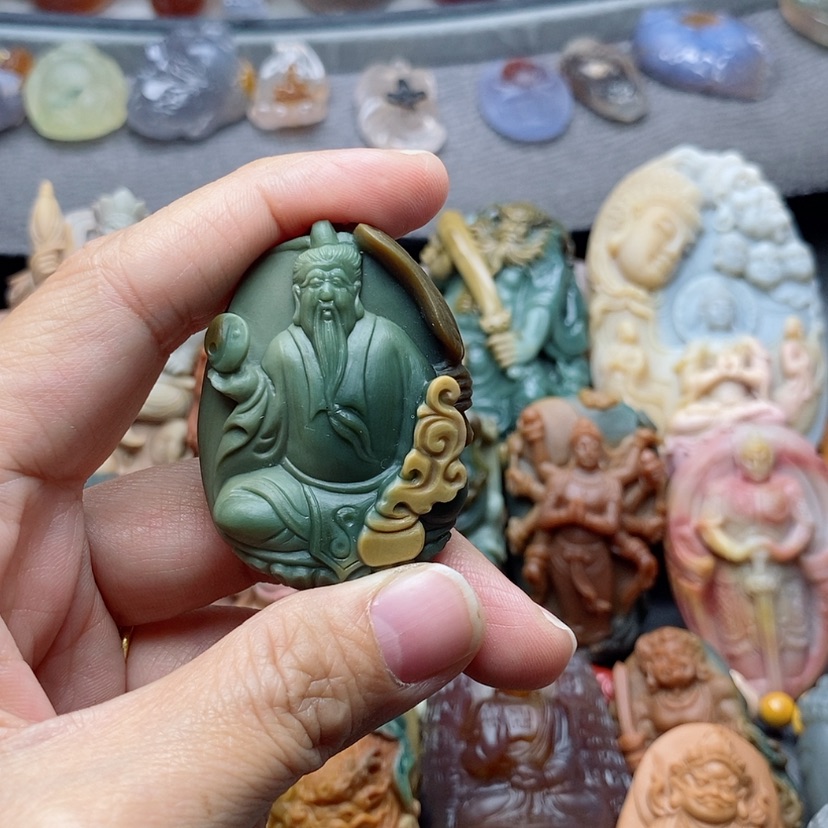 【闪购商品】未镶嵌吊坠定制石英质玉