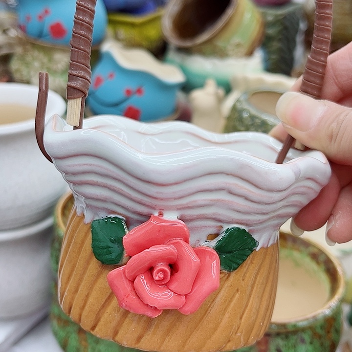 多肉绿植 陶瓷花盆