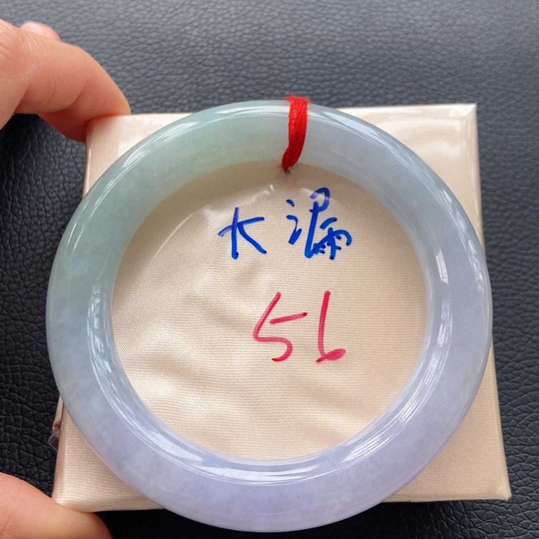 翡翠手镯未镶嵌23春彩半山23