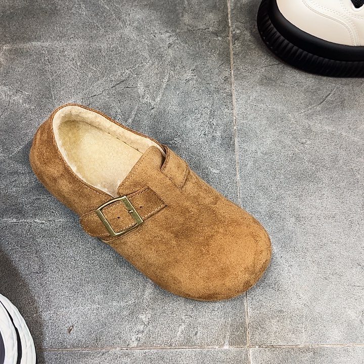 单鞋956101-2驼色38