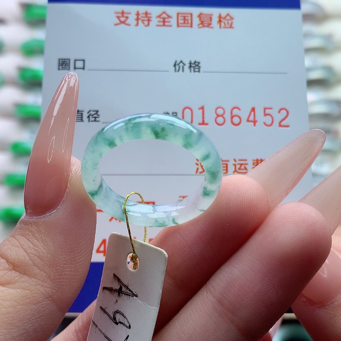 翡翠戒指未镶嵌19号