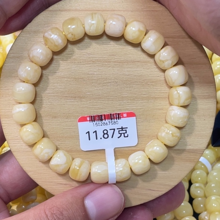 蜜蜡手链未镶嵌蜜蜡