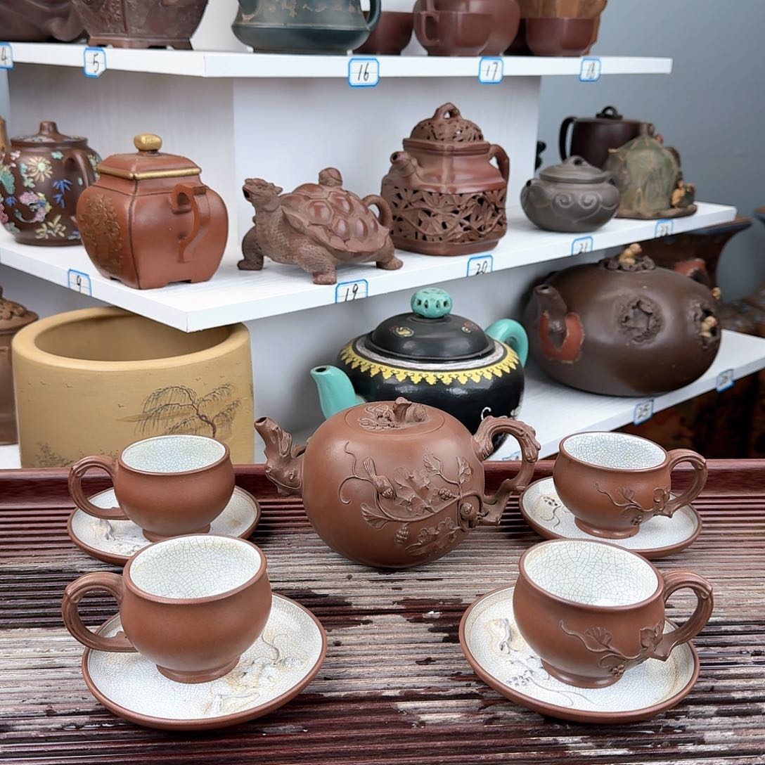 紫砂茶杯宜兴紫砂