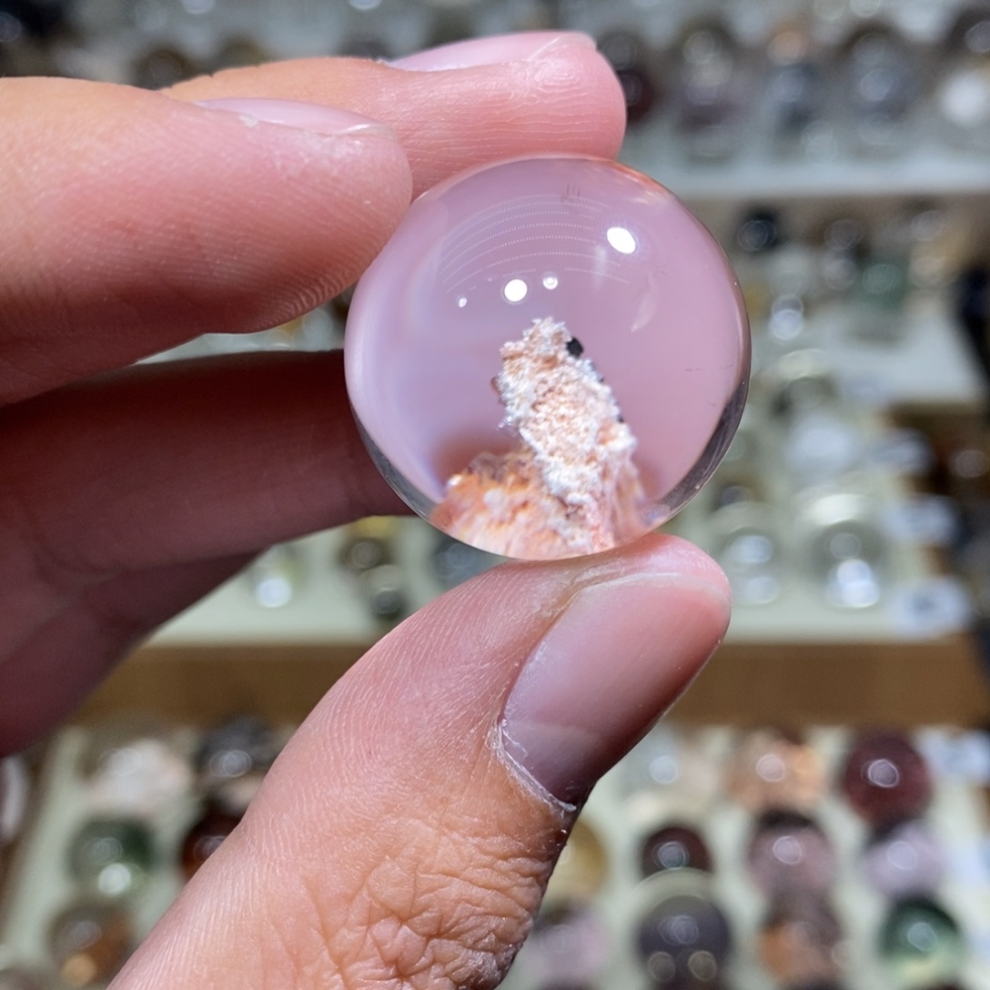 未镶嵌珠宝半成品水晶24.8m