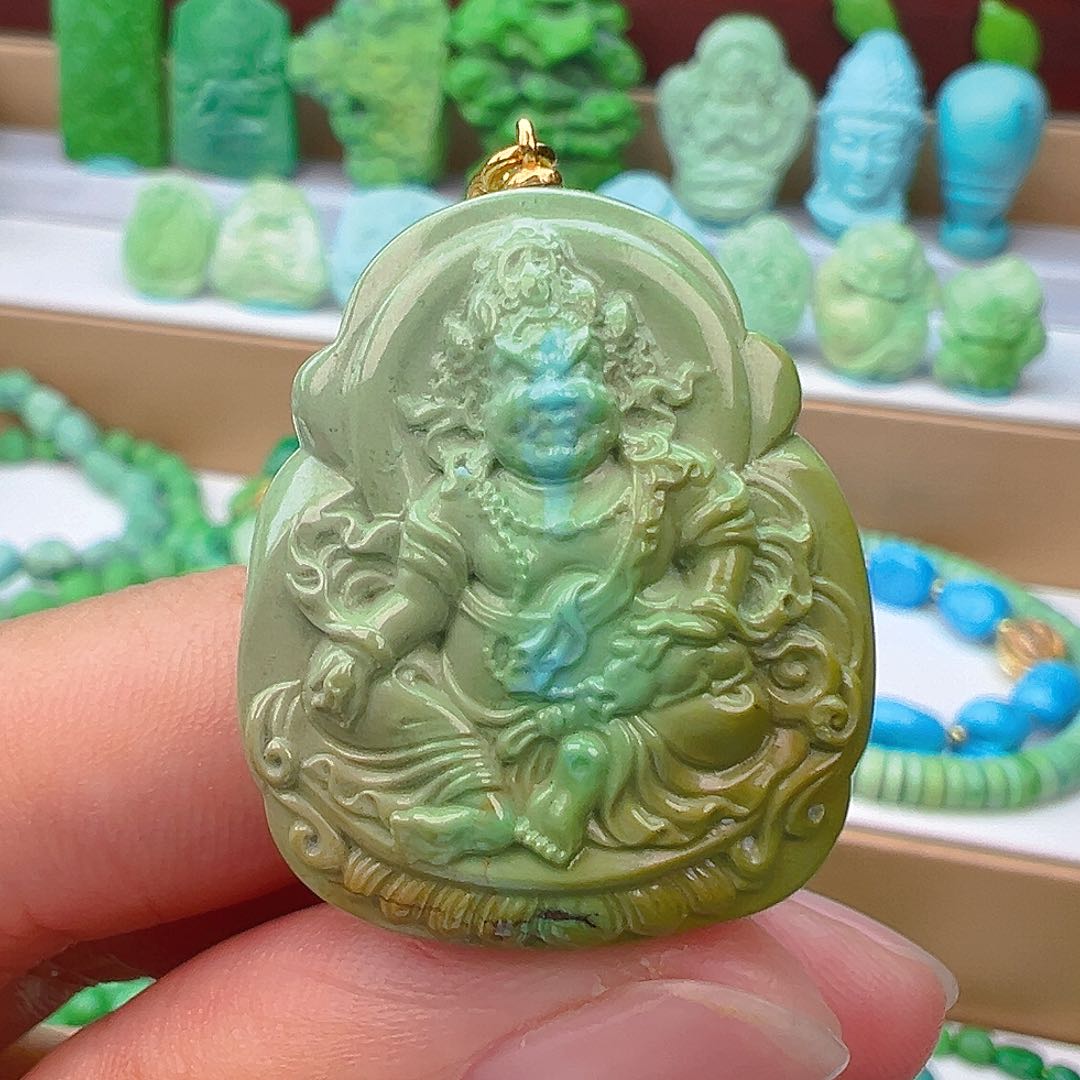 未镶嵌绿松石项链