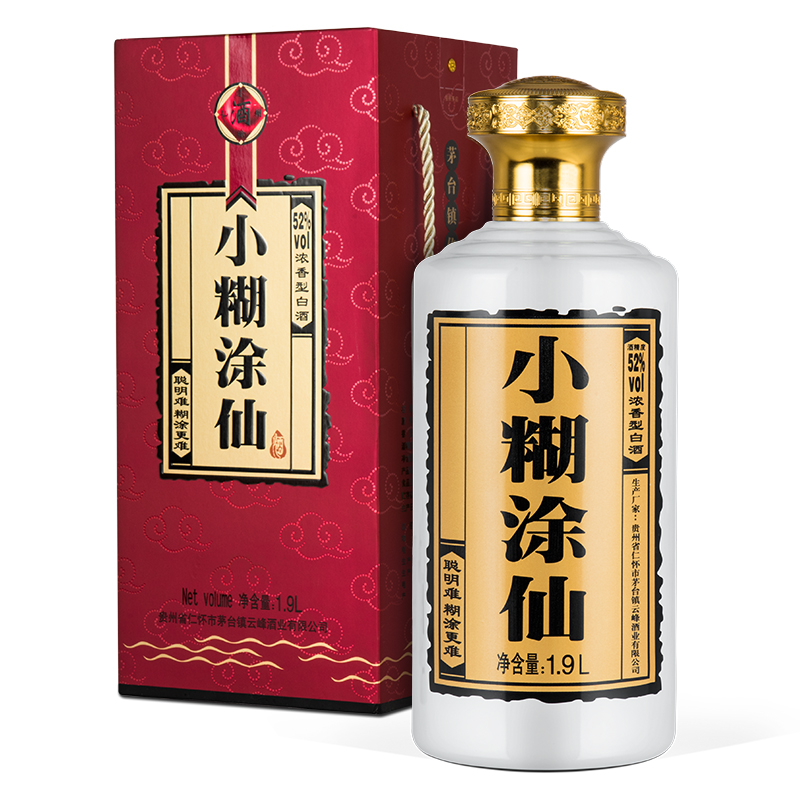 小糊涂仙小糊涂仙酒   大坛装浓香型白酒（DB）52度1.9l