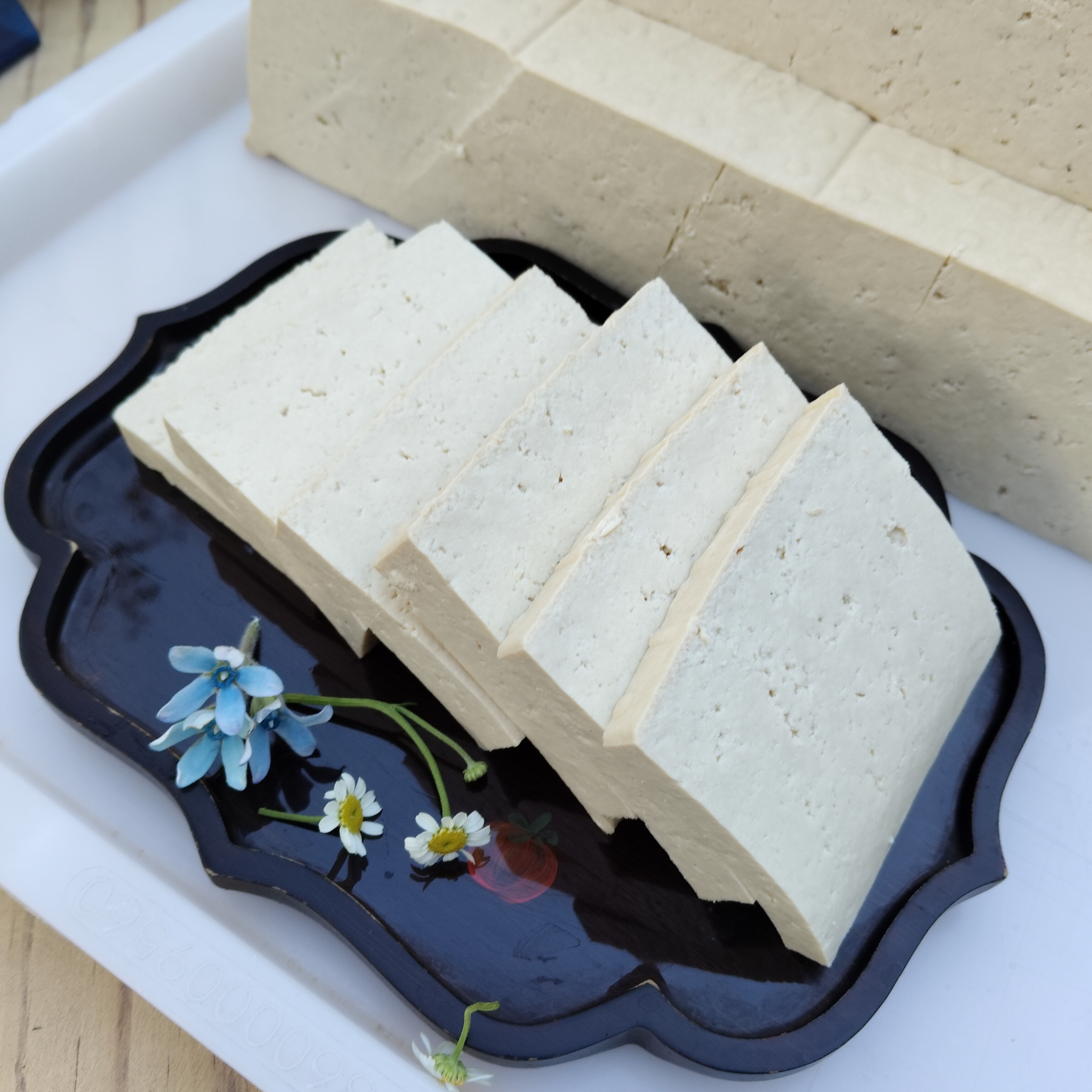 纯手工无添加地锅卤水豆腐