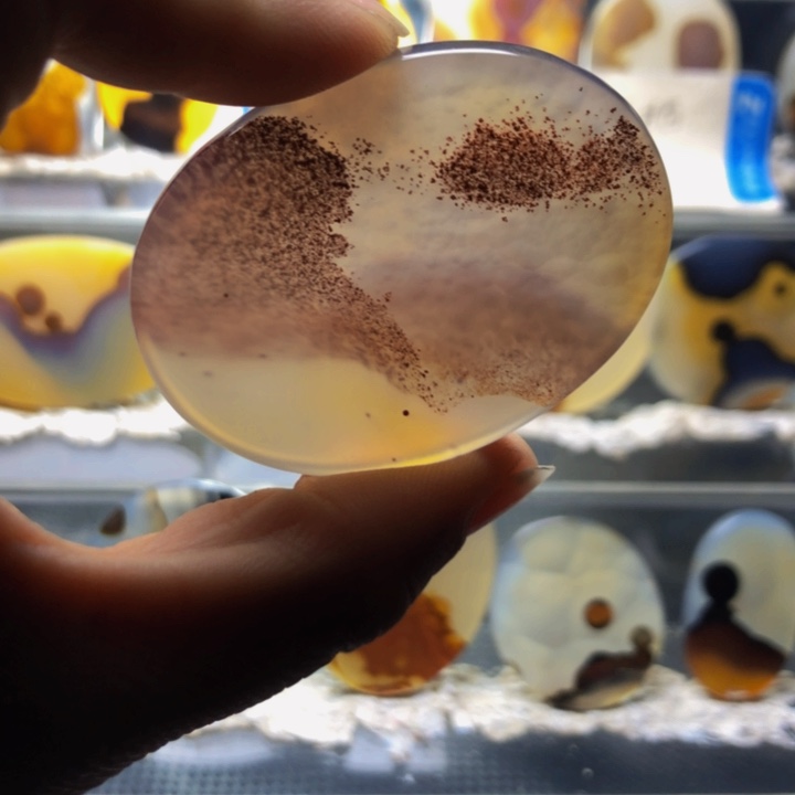 合金玛瑙/玉髓珠宝奇石92