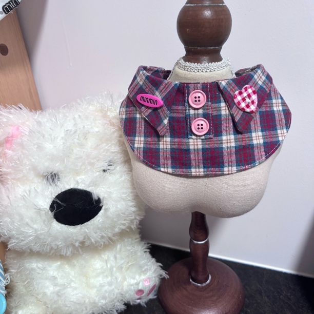 Sixpets宠物猫狗口水巾猫咪韩风格口水巾