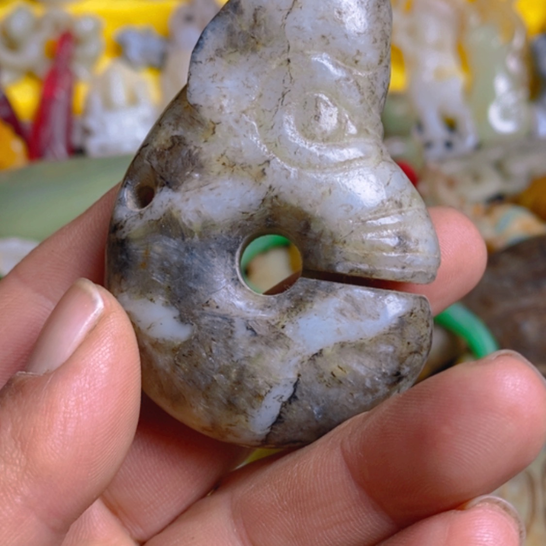 【闪购商品】和田玉（糖玉）颈饰未镶嵌b*s