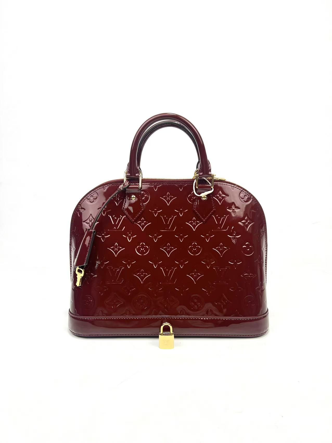 99新 LouisVuitton/路易威登 拾壹/LV漆皮贝壳/99新/70046934