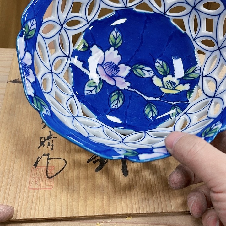 瓷片瓷制作工艺品摆件