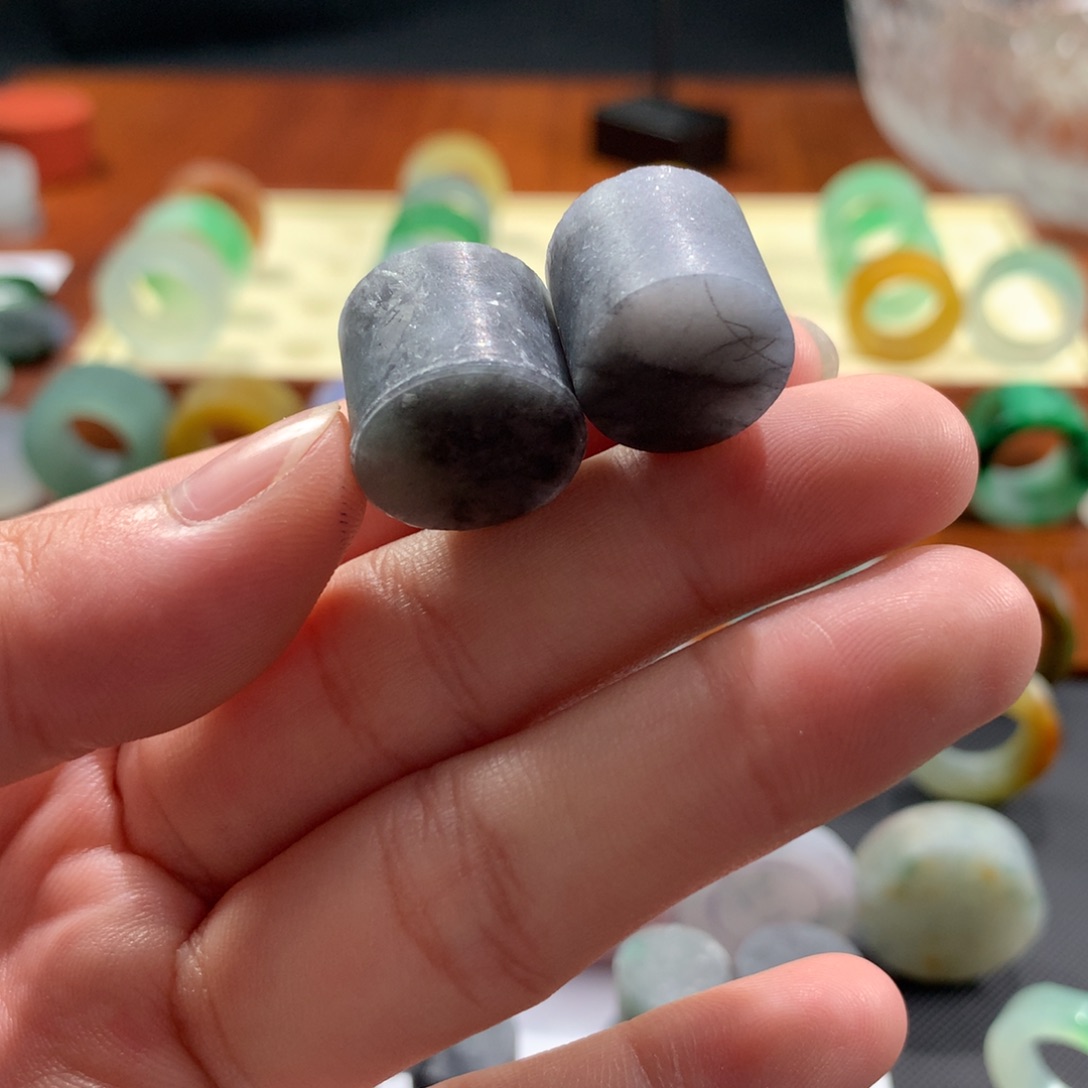 定制翡翠未镶嵌反**6翡翠