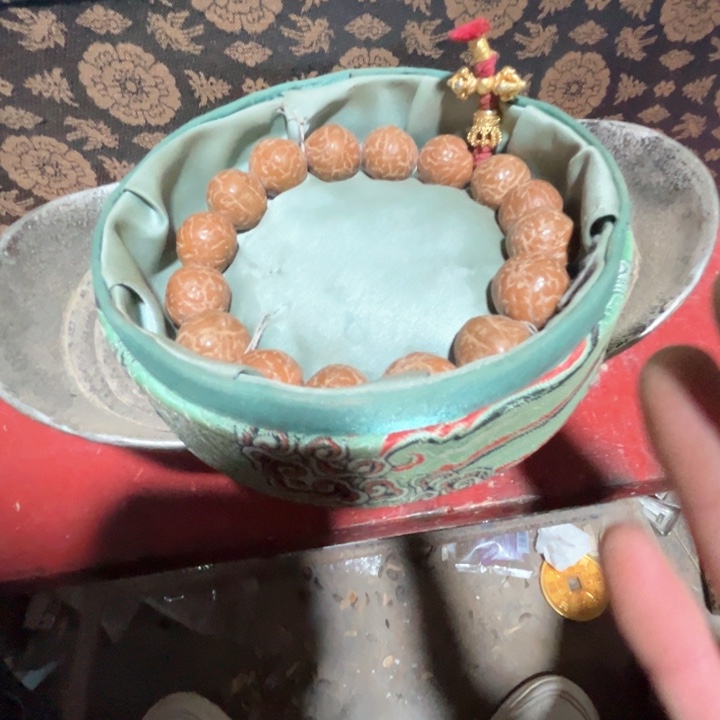 滴血莲花菩提吊坠