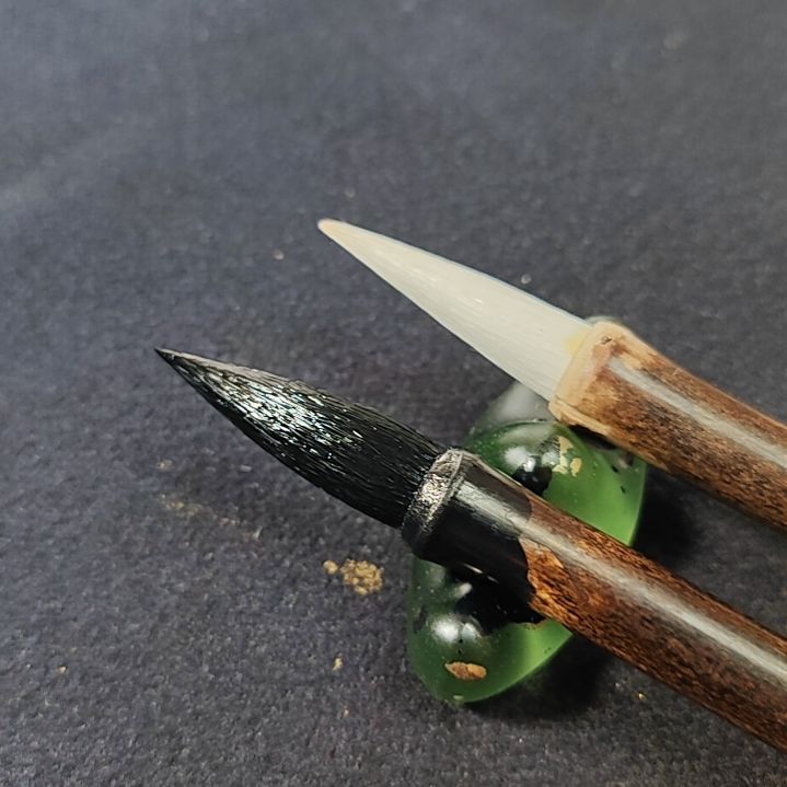 书法4.5cm出锋兼毫毛笔两支