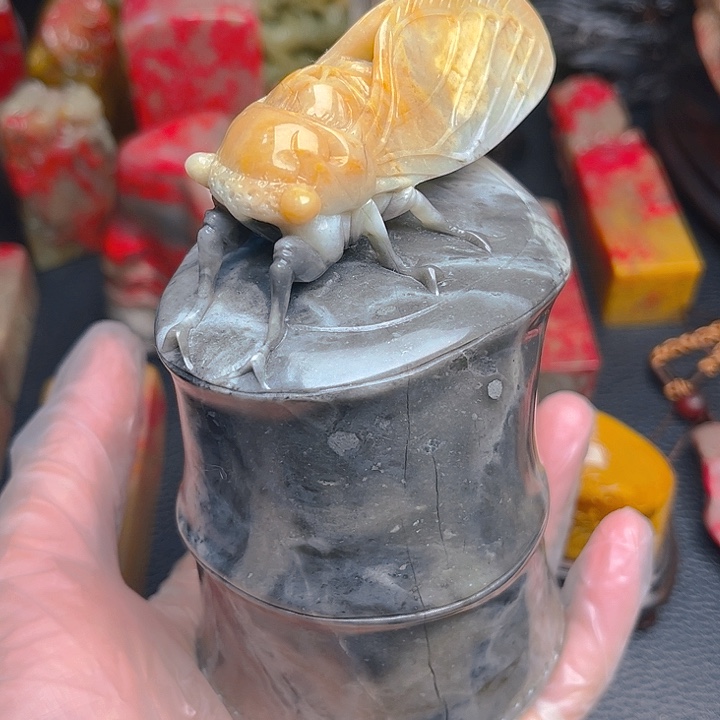 昌化石昌化冻石精品摆件