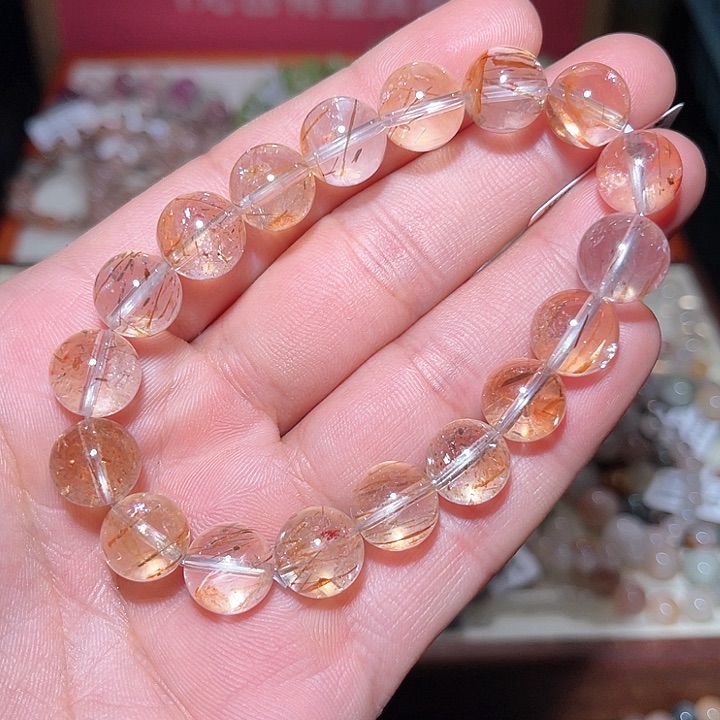 水晶手链未镶嵌105号多样性发一  11+