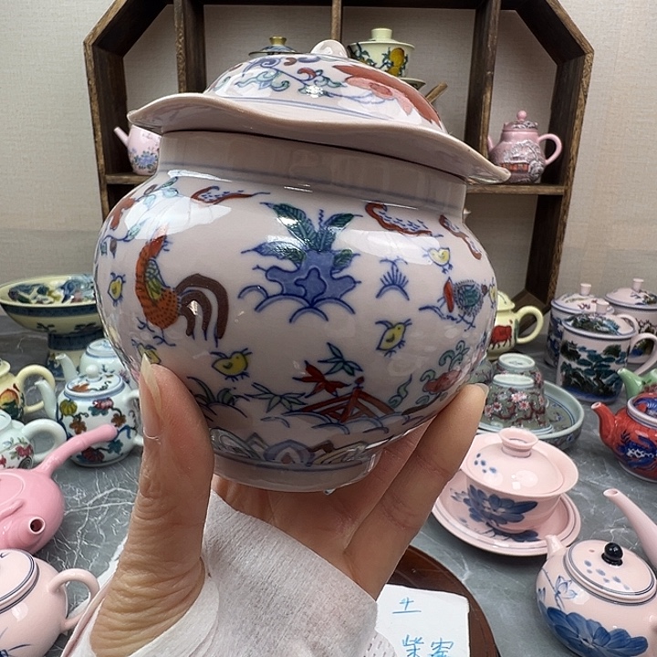 陶摆件景德镇陶瓷567老厂瓷90