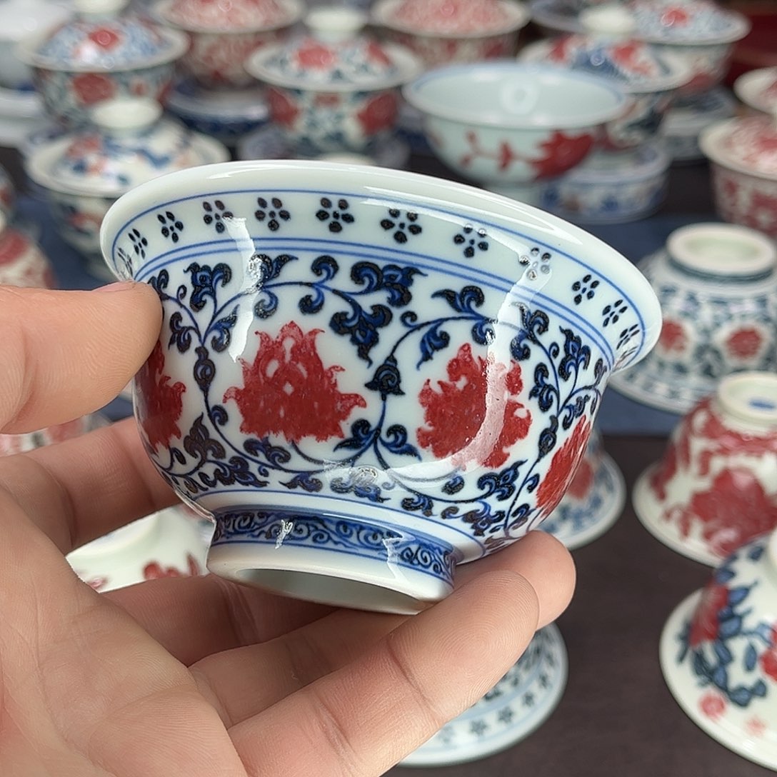 景德镇陶瓷青花釉里红