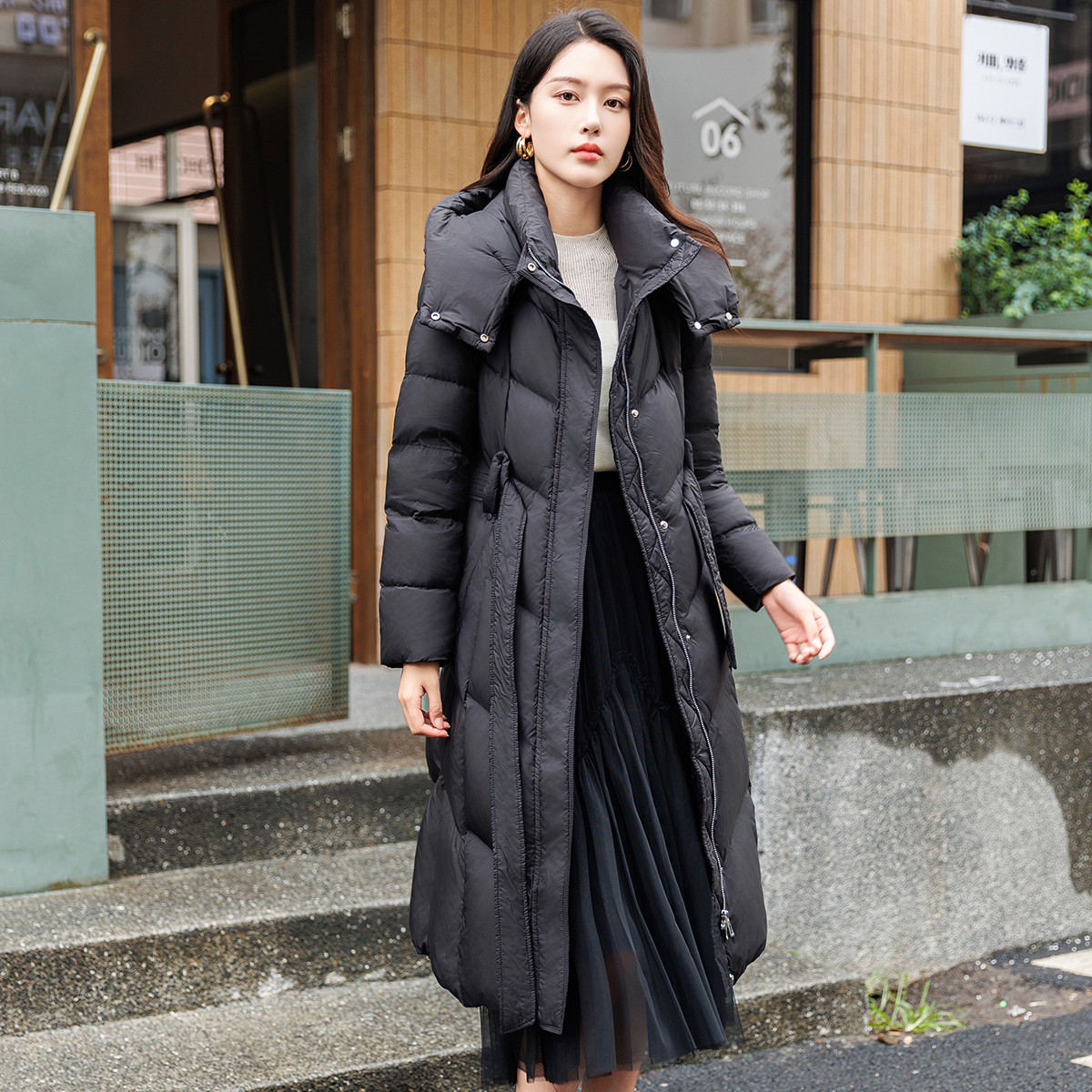 2025新款休闲韩版女款羽绒服E021