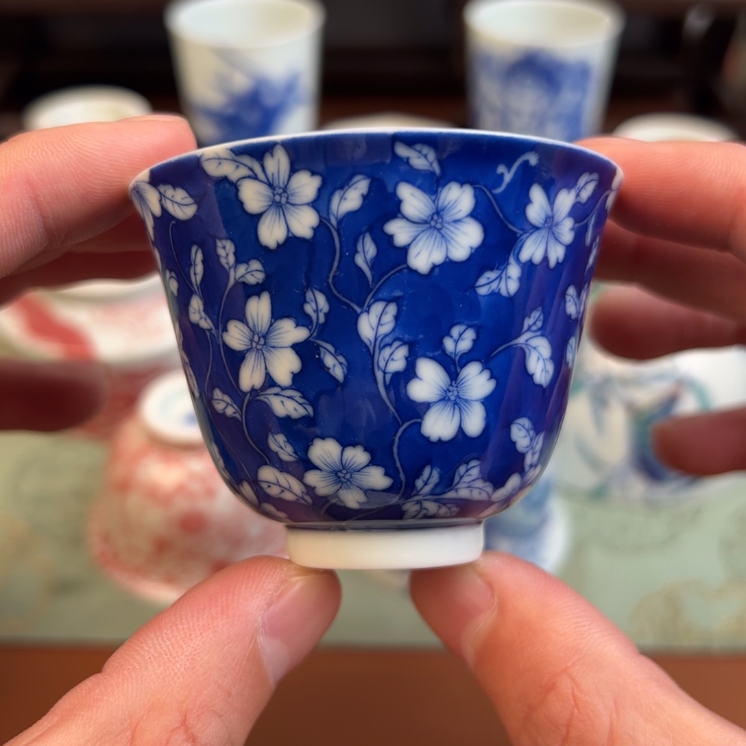 瓷片景德镇瓷器手工手绘