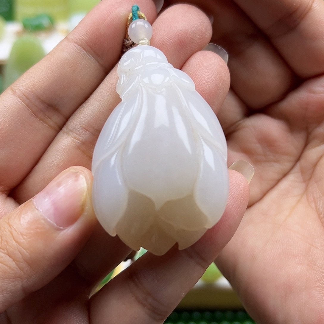 颈饰未镶嵌和田玉