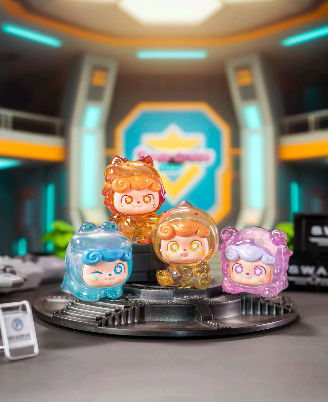 【阿V专属】官方正品潮玩Q宝秘密特Q队系列mini盲盒手办摆件礼物