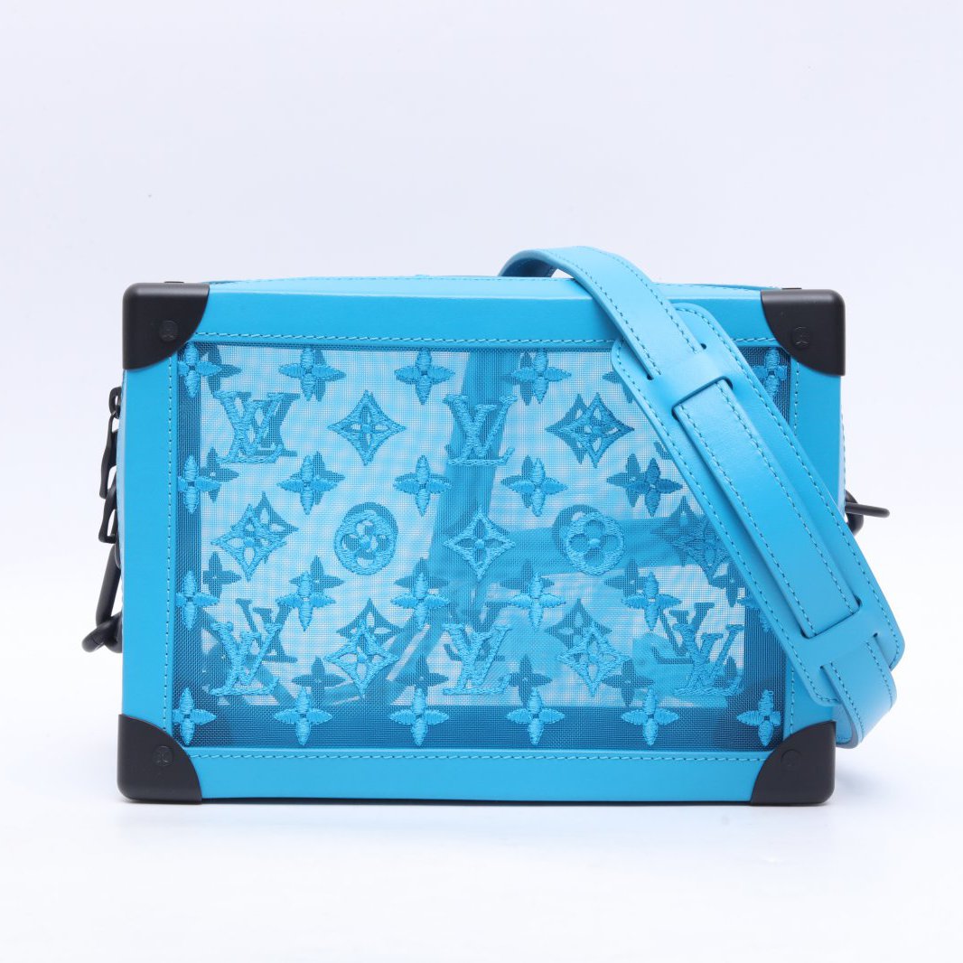 99新 LouisVuitton/路易威登 小花黑黑 Lv 软盒子 蕾丝款 19年 