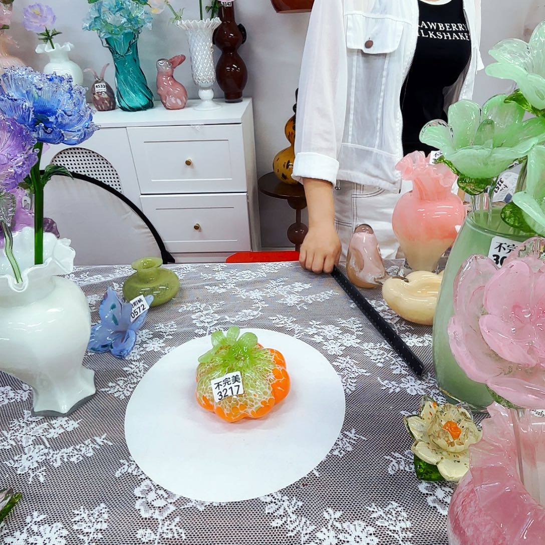 琉璃花瓶花器艺术品