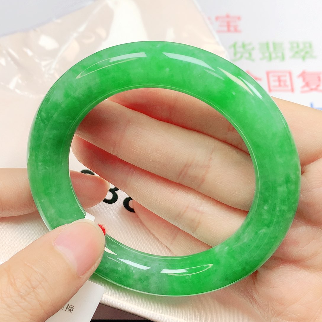 未镶嵌手镯翡翠抖音088