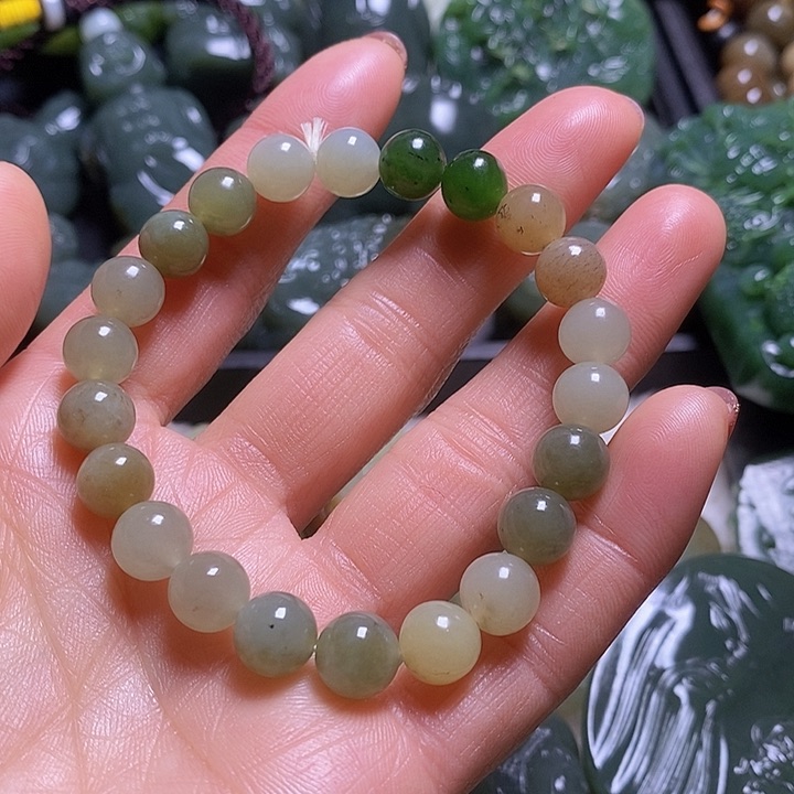 未镶嵌手链和田玉（糖玉）