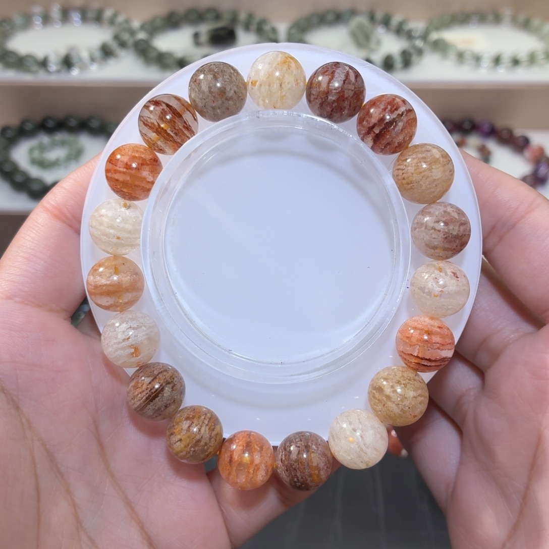 水晶手链未镶嵌21.彩幽灵11m