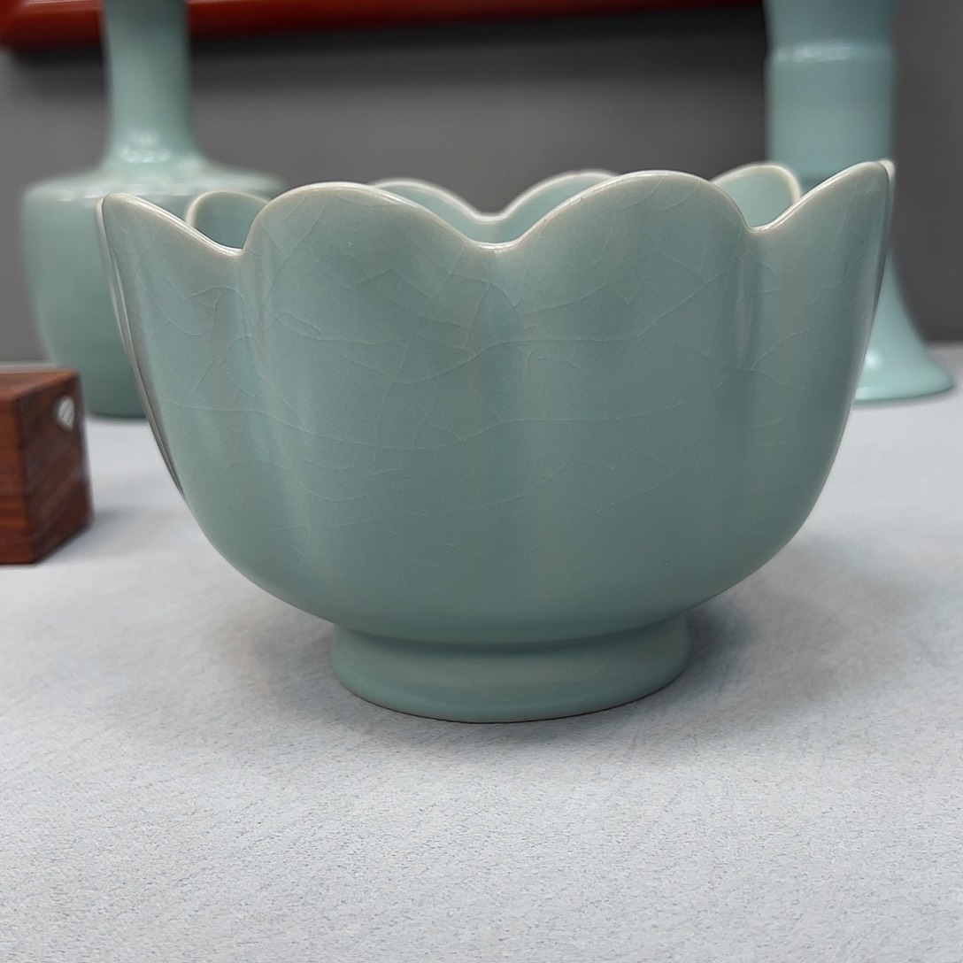 杯清凉寺原矿仿古釉微瑕