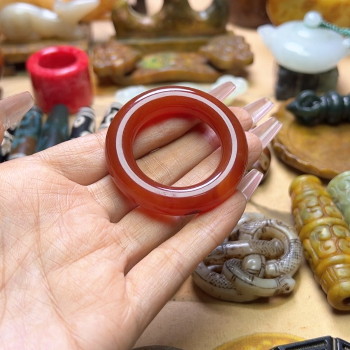 【闪购商品】玛瑙/玉髓颈饰未镶嵌