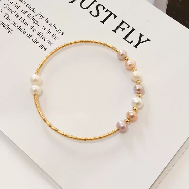  【绍兴龙华】天然珍珠温柔手镯S9053