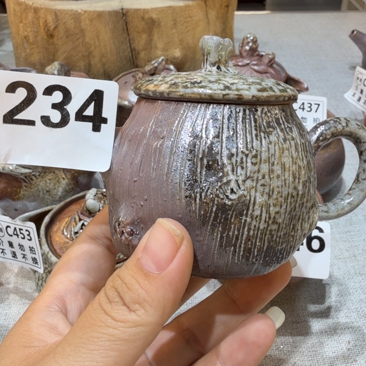 陶盘精品柴烧福利放漏