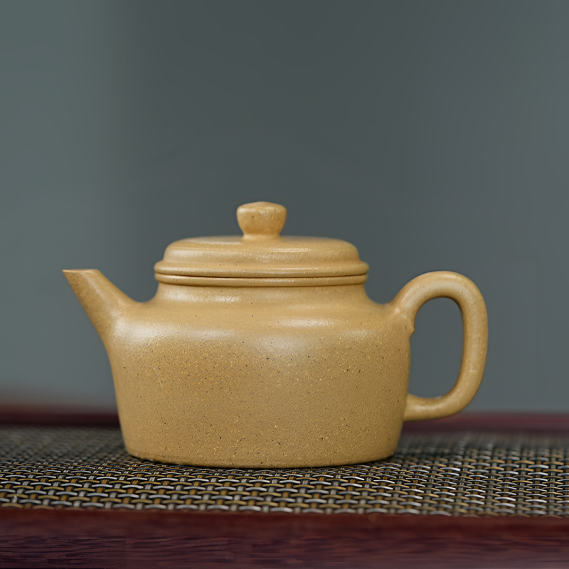 宜兴紫砂壶黄龙山原矿大水潭本山绿泥德钟壶工手工壶手制