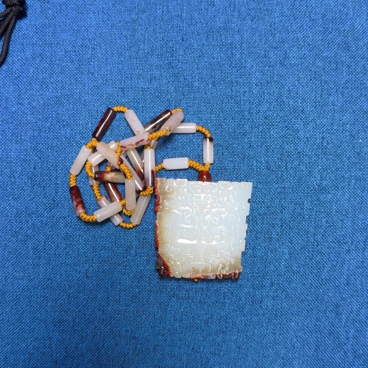 和田玉（糖玉）挂件未镶嵌