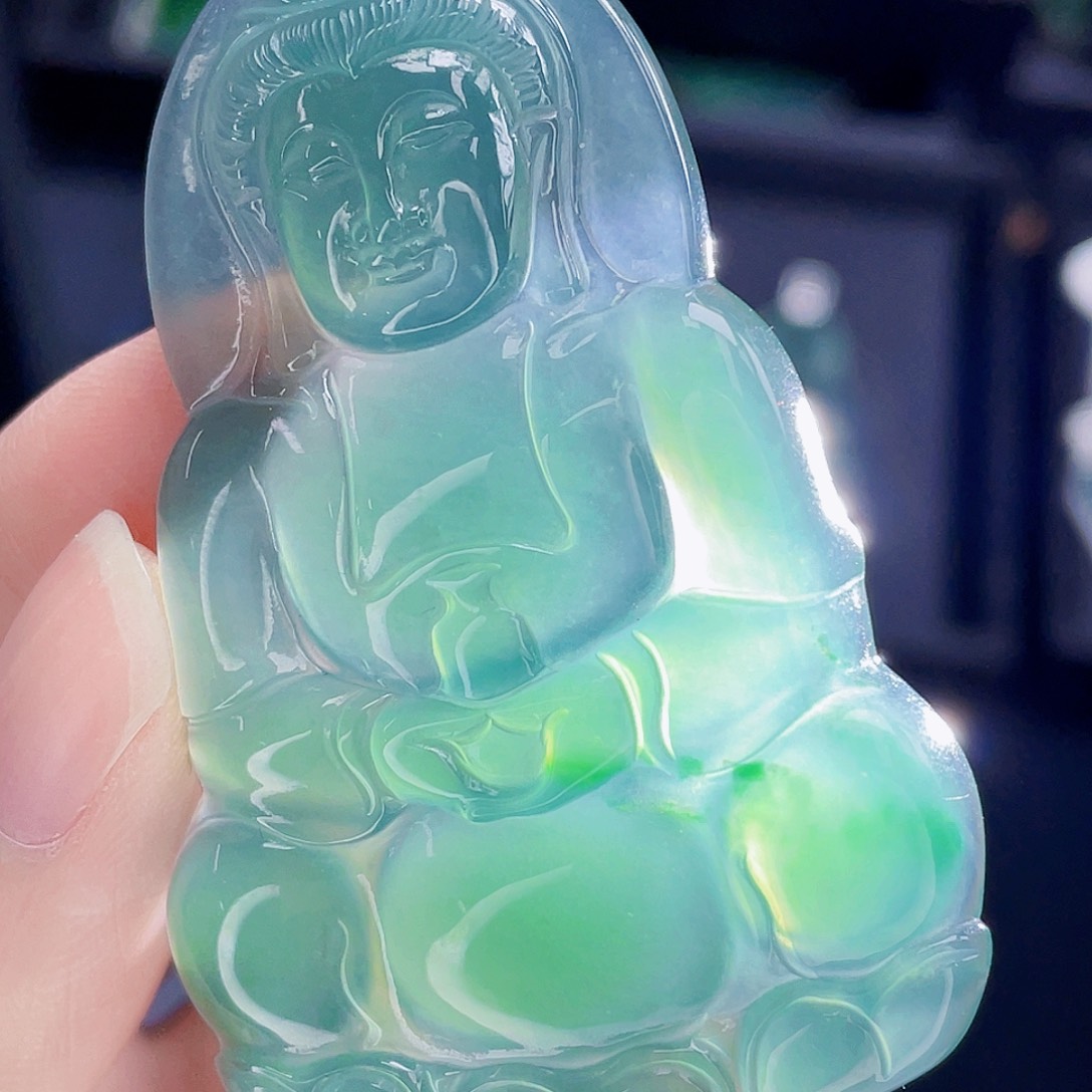 翡翠吊坠(不含链)未镶嵌